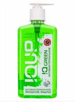 Антибактериальное жидкое мыло IQUP Clean Care Luxe помпа-дозатор ПЭТ 0,5 л ЗЕЛЕНОЕ Антибактериальное жидкое мыло IQUP Clean Care Luxe помпа-дозатор ПЭТ 0,5 л ЗЕЛЕНОЕ