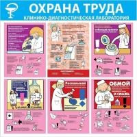 Стенд Охрана труда. Клинико-диагностическая лаборатория Стенд Охрана труда. Клинико-диагностическая лаборатория