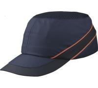 Защитная каскетка Delta Plus AIR COLTAN темно-синяя/оранжевая, козырек 7см COLTAAIBM