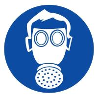 Знак M04 Работать в СИЗОД