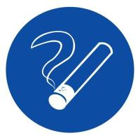 Знак M15 Курить здесь