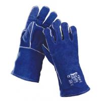 Краги спилковые Сапфир (Блю Велдинг)