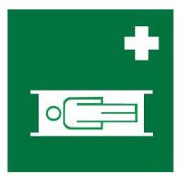 Знак EC02 Средства выноса (эвакуации) пораженных