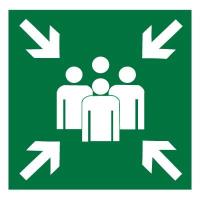 Знак E21 Пункт (место) сбора