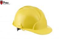 Каска строительная ЛИДЕР - Желтая (Минпромторг)