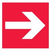 Знак F01-01 Направляющая стрелка
