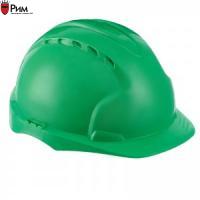 Каска защитная ЭТАЛОН - Зеленая (Минпромторг)