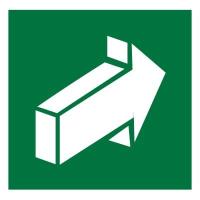 Знак E18 Открывать движением от себя