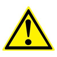 Знак безопасности W09 Опасность (прочие опасности) Знак безопасности W09 Опасность (прочие опасности)