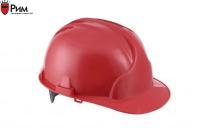 Каска строительная ЛИДЕР - Красная (Минпромторг)