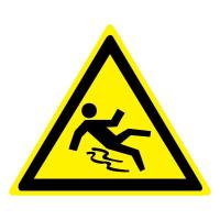 Знак безопасности W28 Скользко