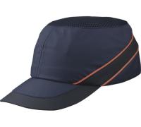 Защитная каскетка Delta Plus AIR COLTAN темно-синяя/оранжевая, козырек 7см COLTAAIBM