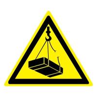 Знак безопасности W06 Возможно падение груза