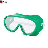 Очки Закрытые с прямой вентиляцией Р2 Зеленые Очки Закрытые с прямой вентиляцией Р2 Зеленые