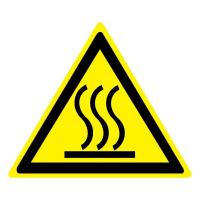 Знак безопасности W26 Горячая поверхность