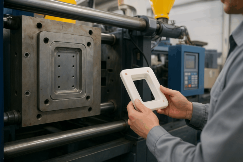  Услуги по литью пластиковых изделий на ТПА