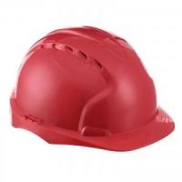 Каска защитная ЭТАЛОН - Красная (Минпромторг)