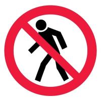 Знак P03 Проход запрещен