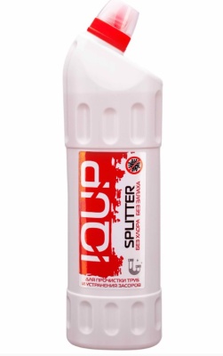 Средство для прочистки труб и устранения засоров IQUP Splitter 1 л