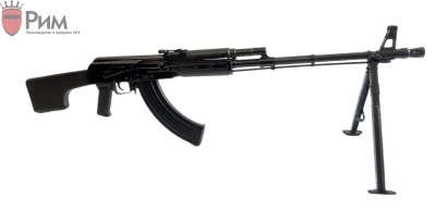 Макет учебный ручного пулемёта Калашникова РПК 74 (ИОЗ, фиксированный приклад)