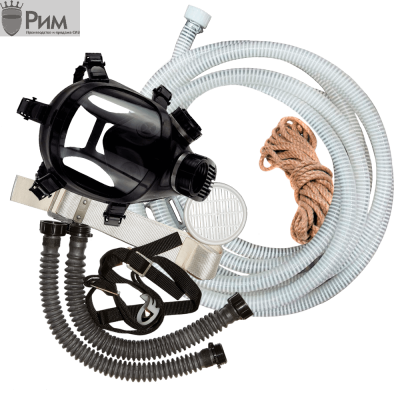 Противогаз шланговый РИМ (ПШ-20С) шланг ПВХ с маской ШМП