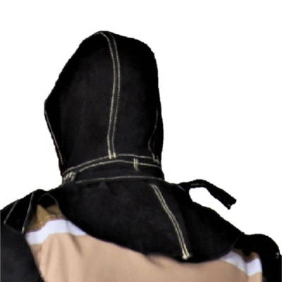 Подшлемник сварщика спилковый с пелериной летний защитный