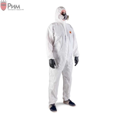 Комбинезон защитный JETA Safety JPC65, из MP+ вставка из SMS на спине, 65 г/м²