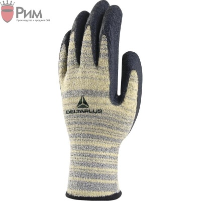 Перчатки трикотажные с рельефным латексным покрытием VENICUT52 DeltaPlus р. 08/M