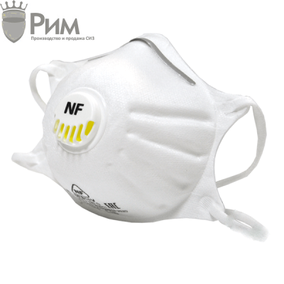 Респиратор NF811V формованный с клапаном FFP1