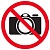 Знак на пленке Фотографировать запрещено