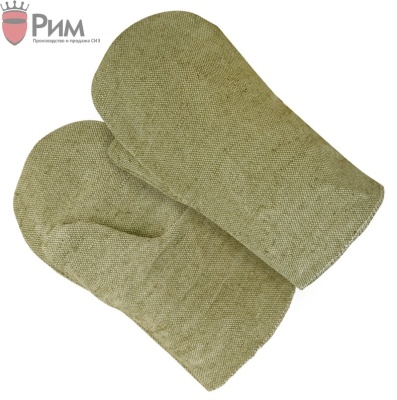 Рукавицы брезентовые с двойным наладонником ОП 480гр/м2