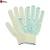 Перчатки хб СТАНДАРТ белые с ПВХ Точка, Волна, Протектор 10ый класс