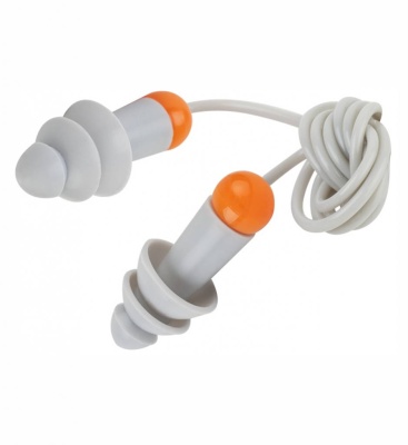 Беруши противошумные многоразовые со шнурком JEM31-b Sonido Max без бокса, 33 дБ