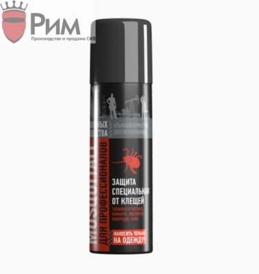 Аэрозоль Mosquitall для профессиональной защиты от клещей