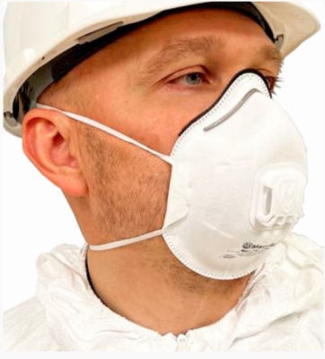 Респиратор (полумаска фильтрующая) MANULAN® MNL112 FFP1 с клапаном выдоха