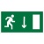 Знак E09 Указатель двери эвакуационного выхода (правосторонний)