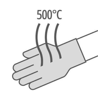 Перчатки термостойкие антипорезные TERK500 XTREM HEAT DeltaPlus
