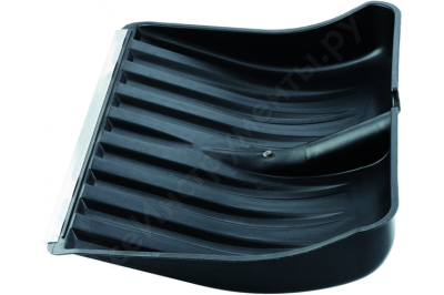 Лопата снегоуборочная пластиковая 460*400 с оцинкованной планкой