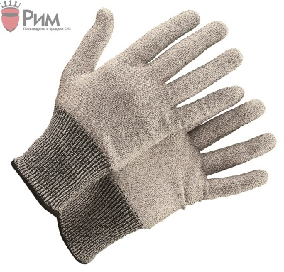 Перчатки из высокополимеризированного волокна (5) без покрытия ULT930 (кор144пары/уп12 пар)