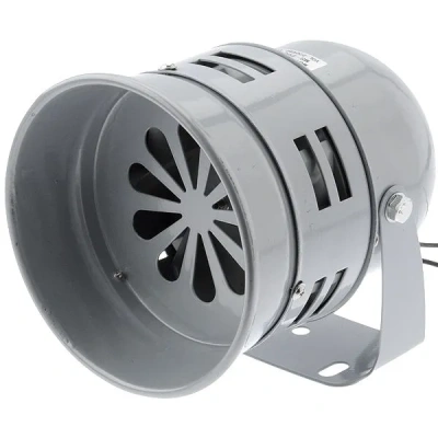 Сирена MS-290 роторная 1 тон 120 дБ D=128 мм 220В IP44 металлический корпус