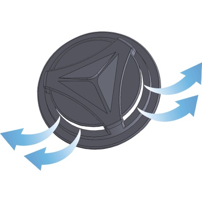 Респиратор одноразовый с клапаном M1304V (FFP3)
