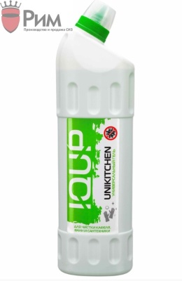 Универсальный гель для чистки кафеля, ванн и сантехники IQUP UniKitchen 1 л
