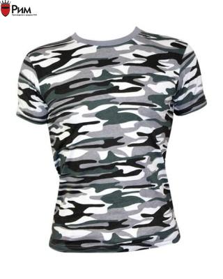 Футболка городской камуфляж