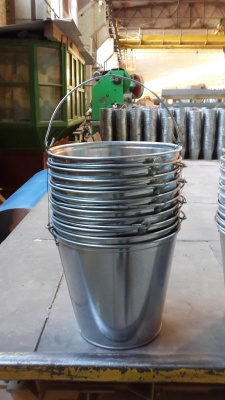 Ведро оцинкованное 12 литров Ведро оцинкованное 12 литров