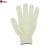 Перчатки хб СТАНДАРТ белые с ПВХ Точка, Волна, Протектор 10ый класс