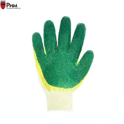 Перчатки хб с двойным латексным обливом