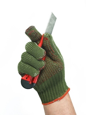 Перчатки противопорезные Honeywell® RESISTOP GRIP GREEN (3 класс) (арт. RGT899V)