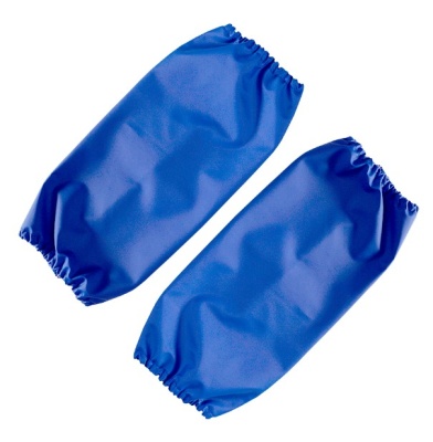 Нарукавники специальный из винилискожи синий