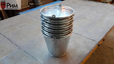 Ведро оцинкованное 9 литров Ведро оцинкованное 9 литров