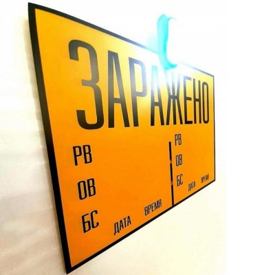 Комплект знаков ограждения КЗО-1М